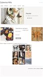 Mobile Screenshot of catherinemillsartist.com